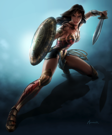 Wonder Woman Illustration